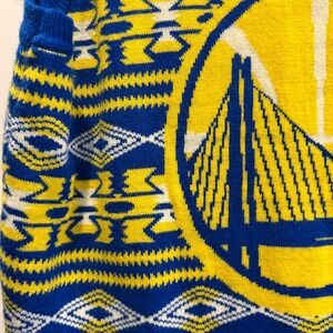 X-Treme Warriors Ugly Knit Sweater Vest Men's UNISEX large NBA Fan Gear‎